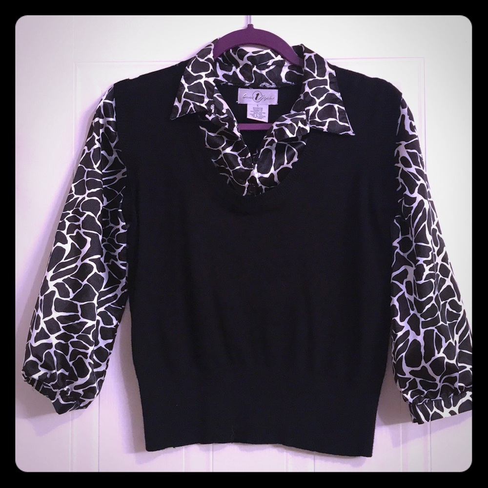 Zebra print Blouse